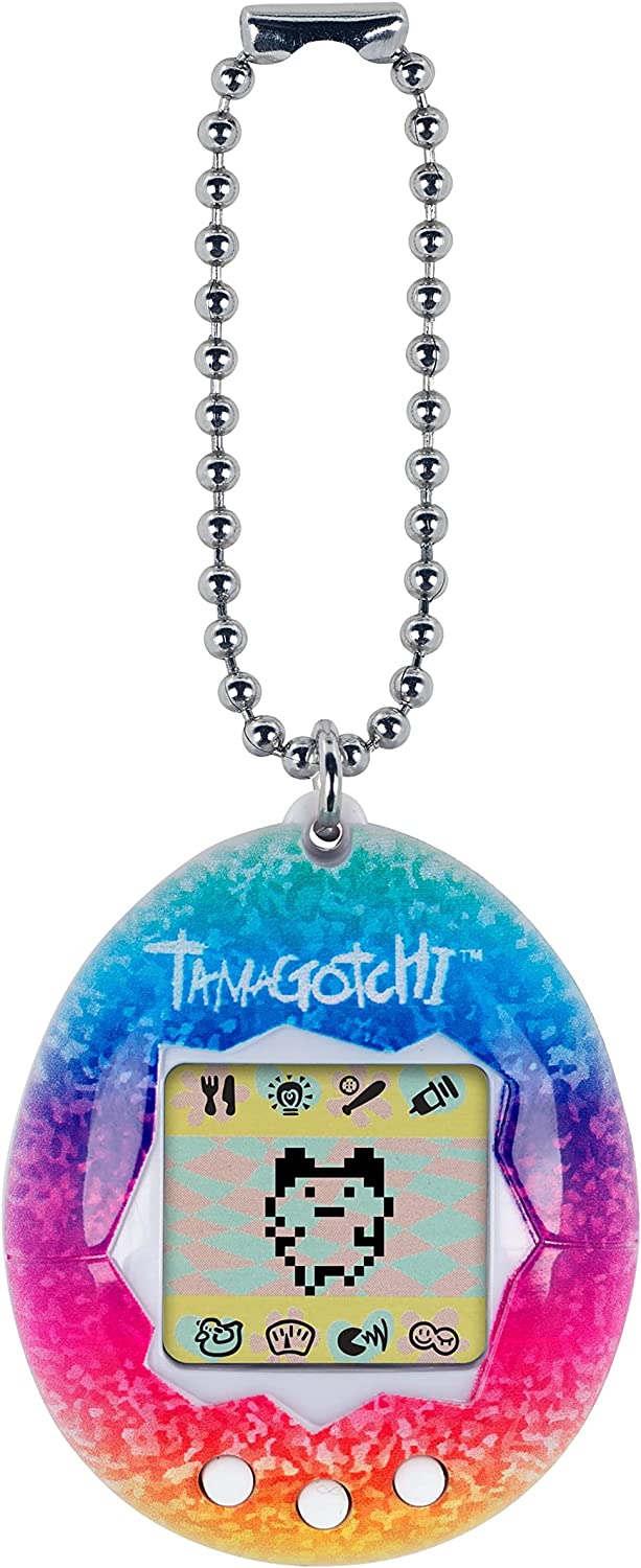 TAMAGOTCHI Original Bandai Tamagotchi Unicorn Shell with Chain - The Original Vi