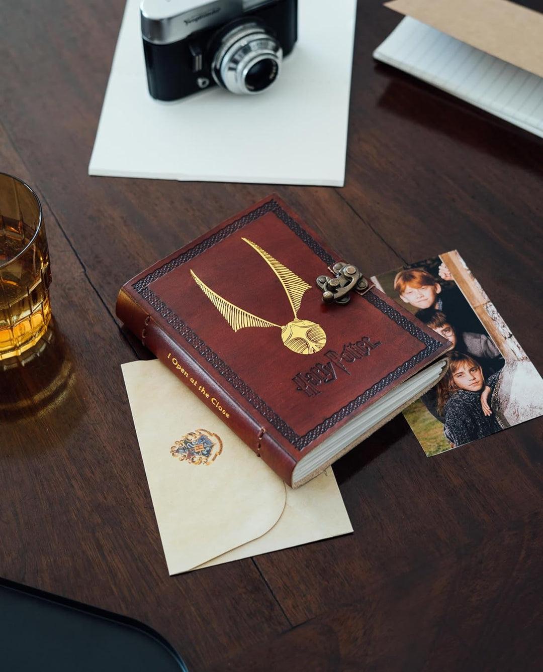 Grupo Erik Harry Porter�Leather Notebook | Plain Notebook | Blank Notebook