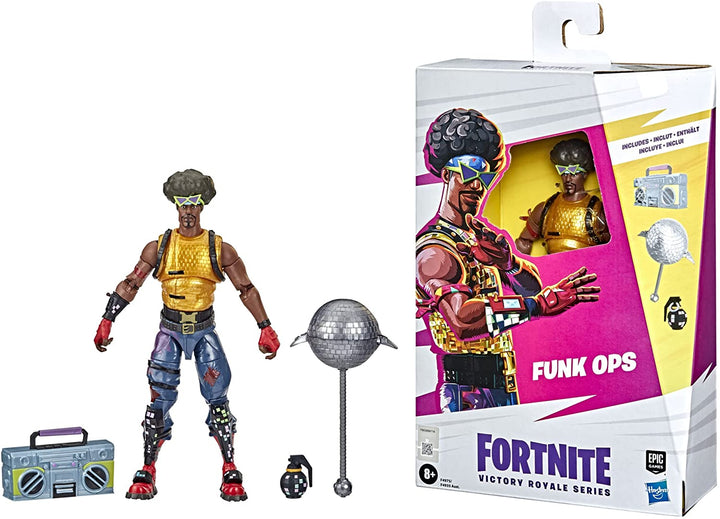 Hasbro Fortnite Victory Royale Series Funk Ops Sammel-Actionfigur mit Ac