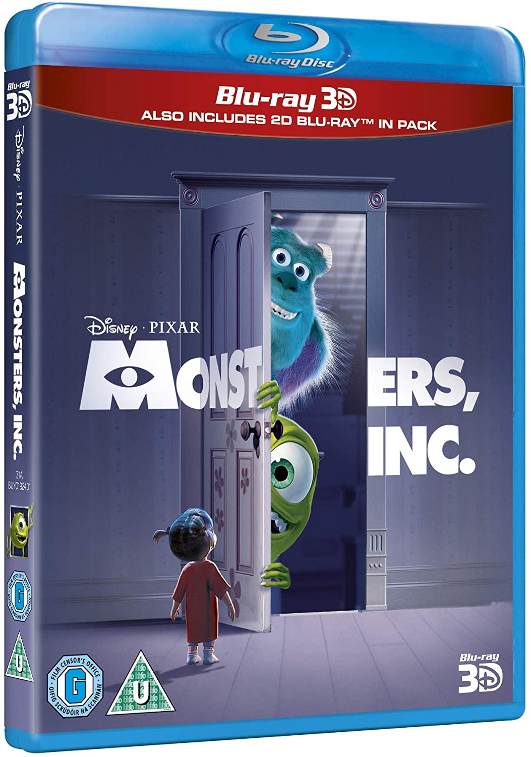 Monsters, Inc. [2002] [Region Free] [Blu-ray]