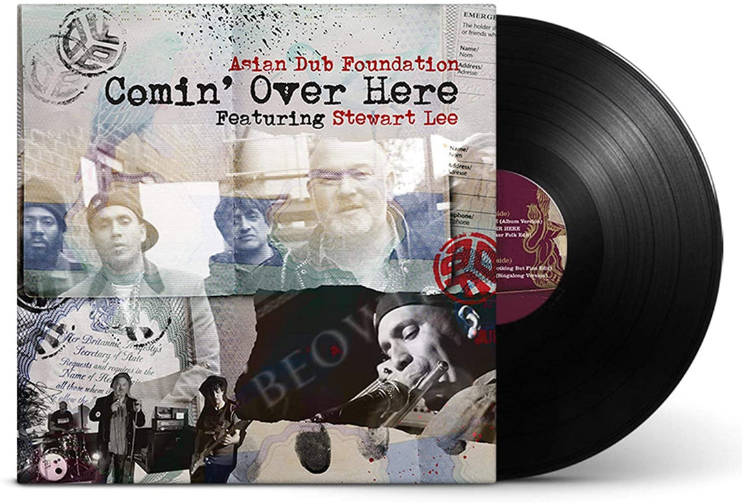 Asian Dub Foundation & Stewart Lee - Comin' Over Here [Vinyl]