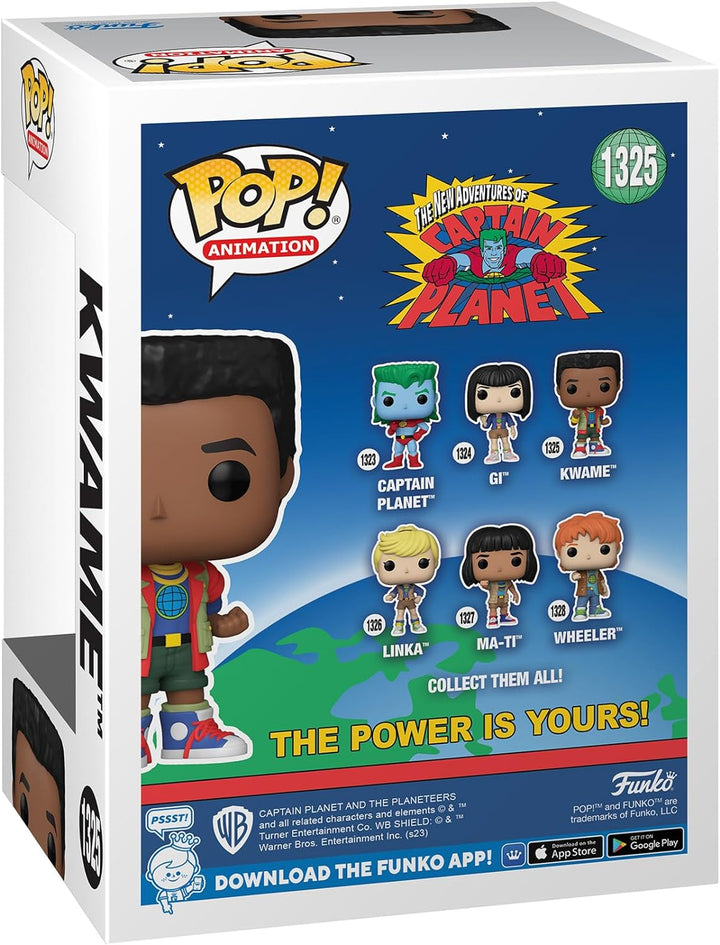 Animation: Captain Planet - Kwame Olowe Funko Pop! Vinyl