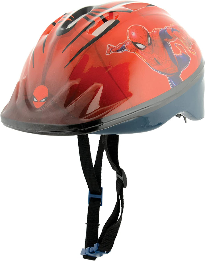 Spiderman Safety Helmet, Multi-coloured, 48cm-52cm