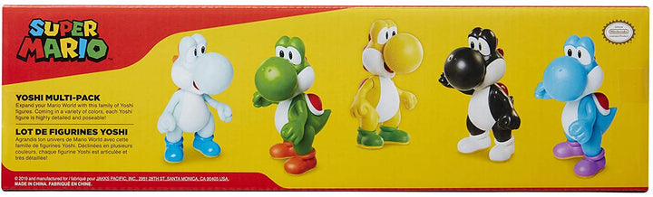 Super Mario Yoshi Multi Pack exclusief 2,5-inch minifiguur 5-pak