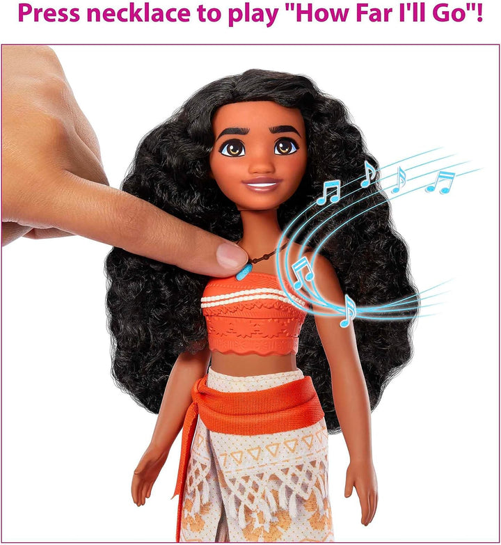 Disney Princess Toys, Singing Moana Doll in Signature Clothing, Sings “How Far I’ll Go” From the Disney Movie