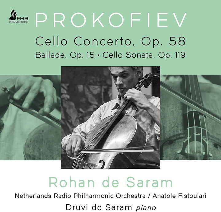 Prokofiev: Cello Concerto, Op. 58; Ballade For Cello & Piano [Audio CD]