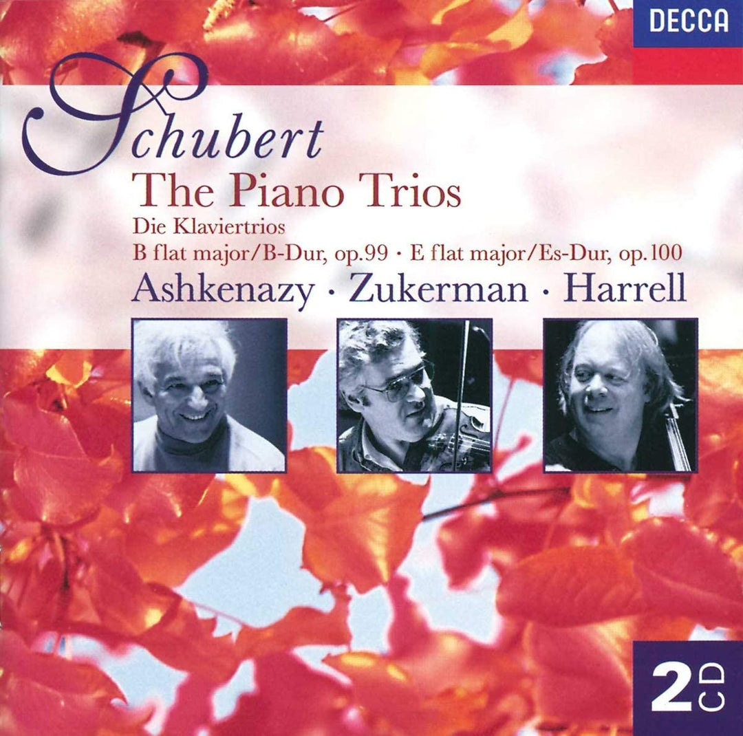 Pinchas Zukerman Lynn Harrell Vladimir Ashkenazy - Schubert: Piano Trios Nos. 1 & 2 [Audio CD]