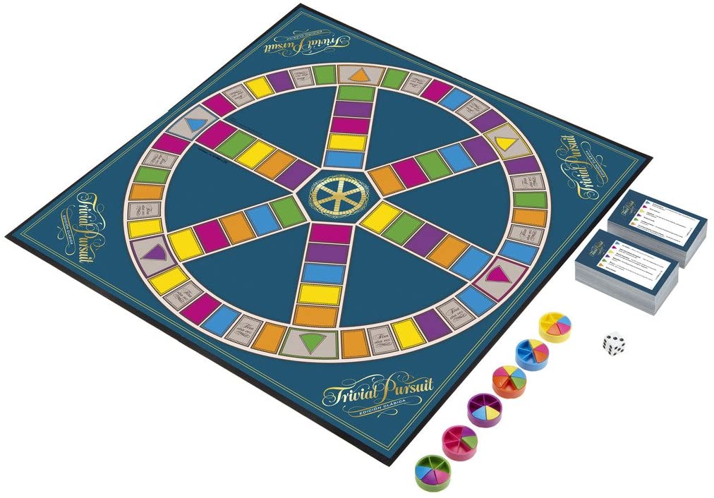 Hasbro Gaming C1940105 Trivial Pursuit, edizione classica (edizione spagnola)