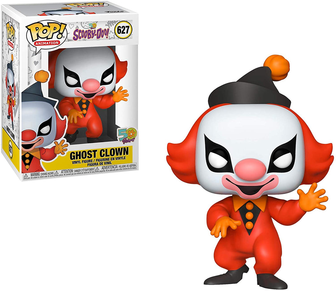 50 Years Scooby Doo! Ghost Clown Funko 39953 Pop! Vinyl #627