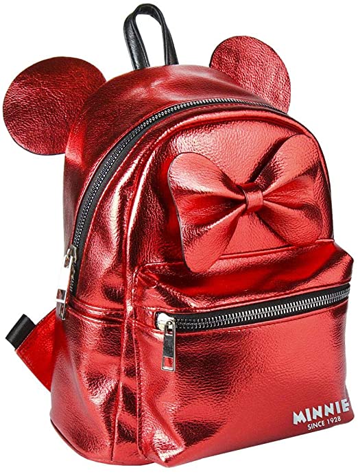 Artesania Cerda Unisex_Adult Mochila Casual Moda Minnie Daypack, Rot (Rot), 22,0 X 22,5 X 11,4 cm