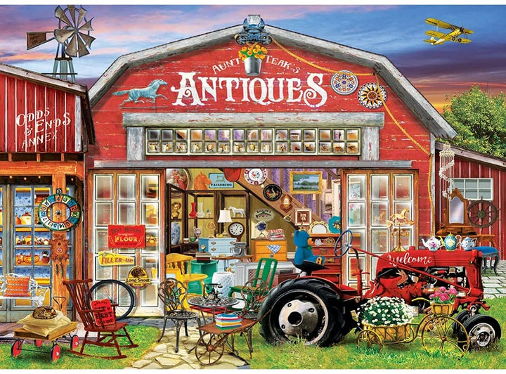 1000 Piece Jigsaw Puzzle for Adult, Family, Or Kids - Market Square by Masterpie