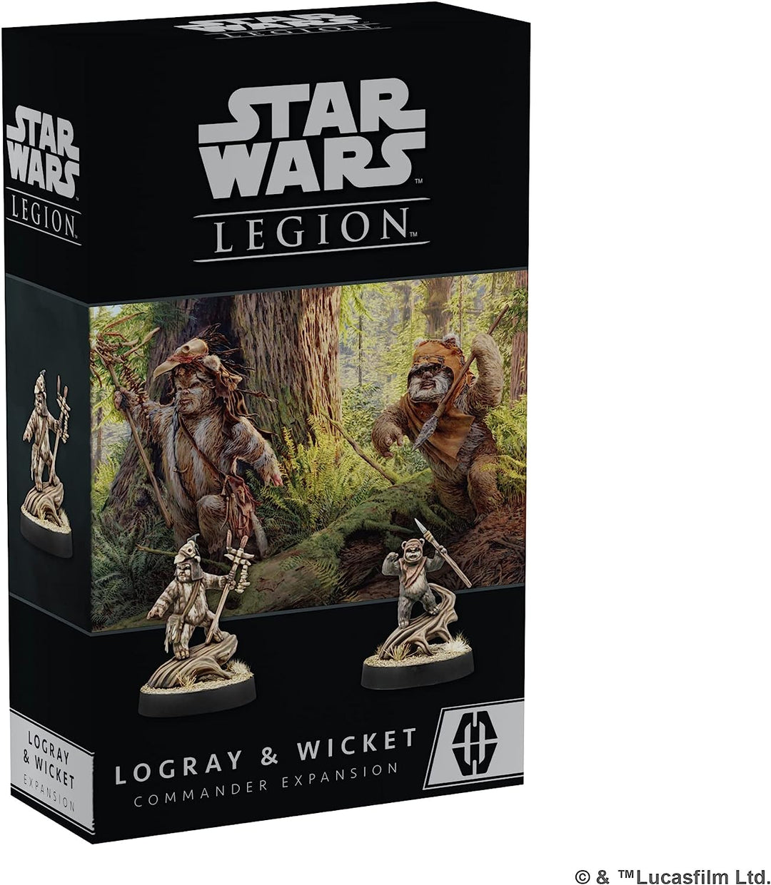Star Wars Legion: Logray &amp; Wicket Commander