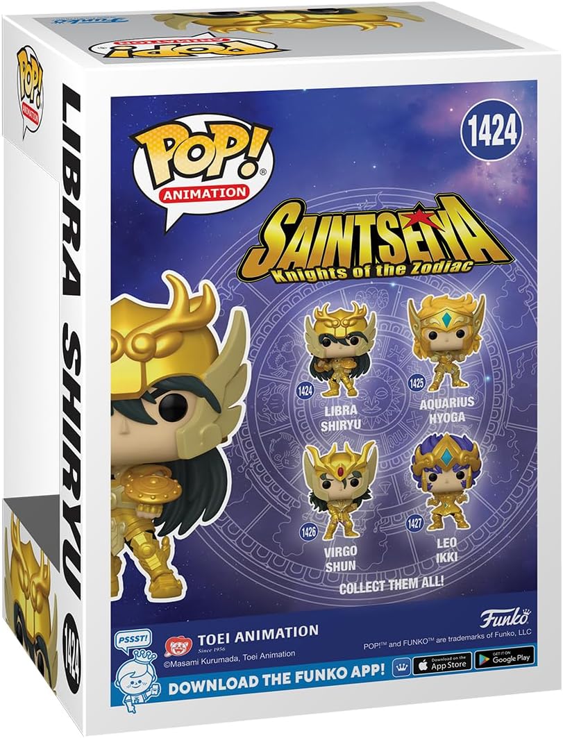 Animation: Saint Seiya - Gold Libra Dragon Shiryu Funko 72060 Pop! Vinyl #1424