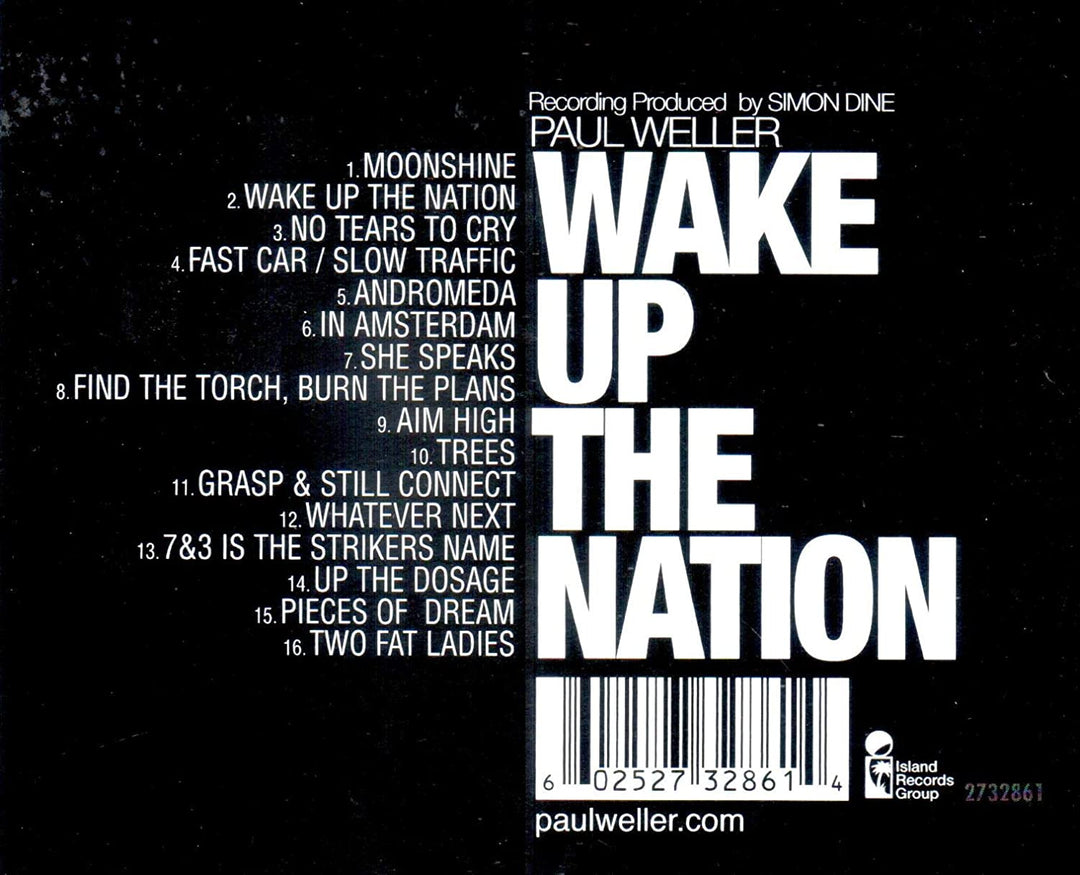 Paul Weller - Wake Up The Nation [Audio CD] (‎2732861)