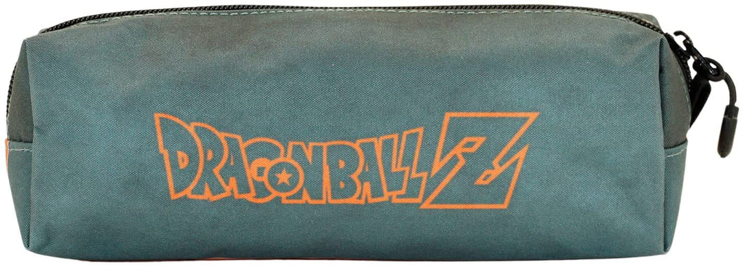 Dragon Ball Strenght-Fan Square Pencil Case, Green