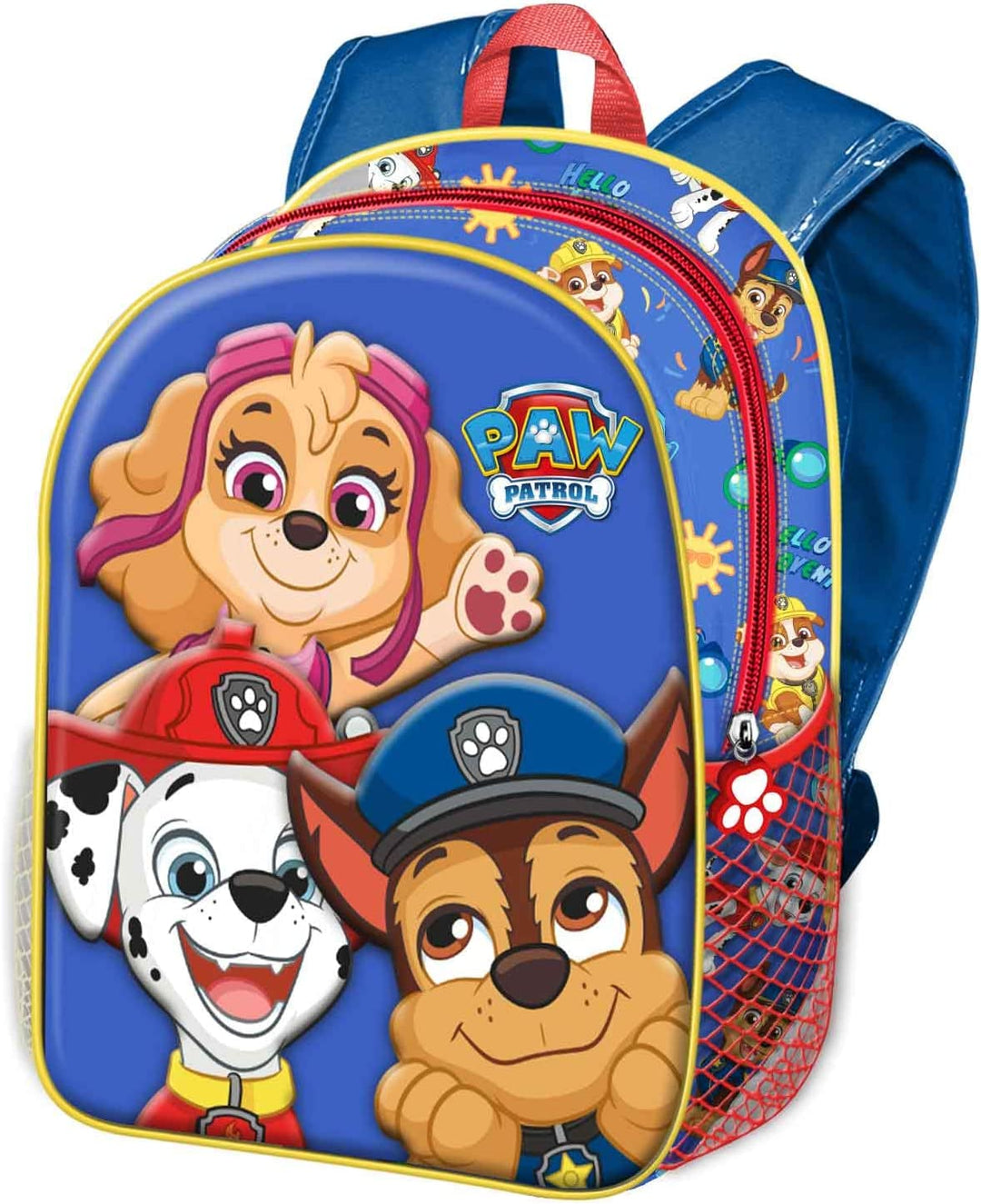 Paw Patrol Buddies-Small 3D Backpack, Blue