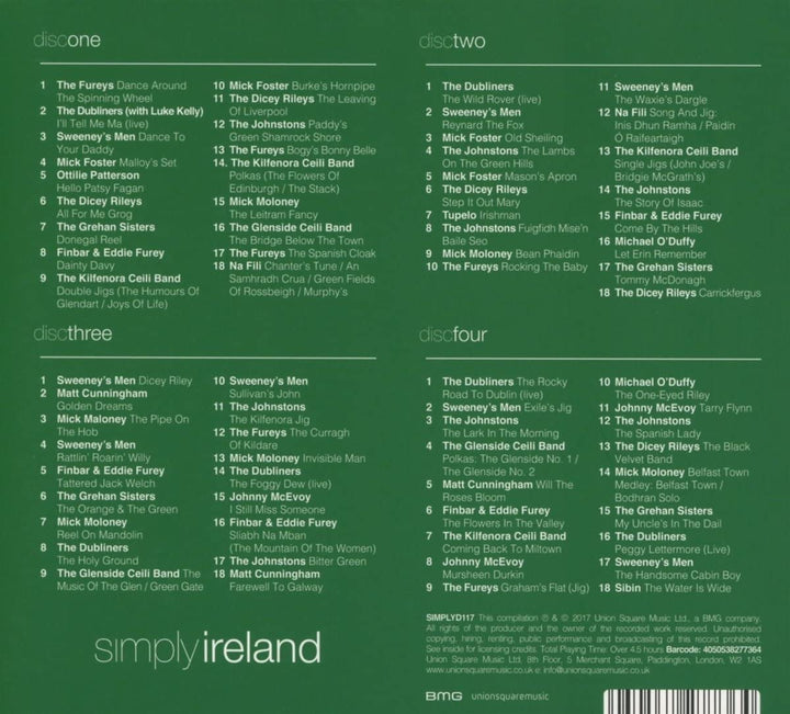 Simply Ireland [Audio-CD]