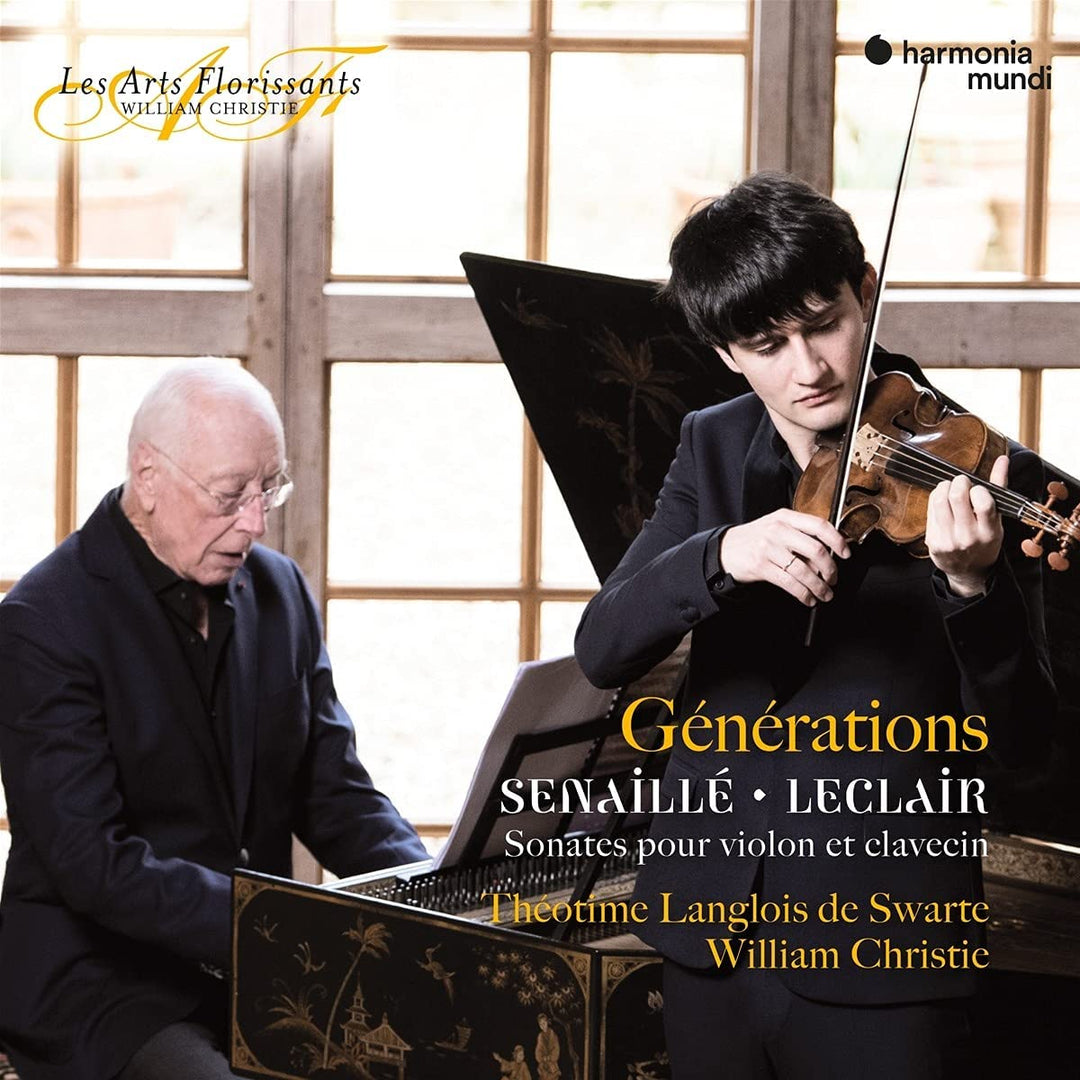 Langlois De Swarte, Theot - Théotime Langlois De Swarte/William Christie: Générations [Audio CD]