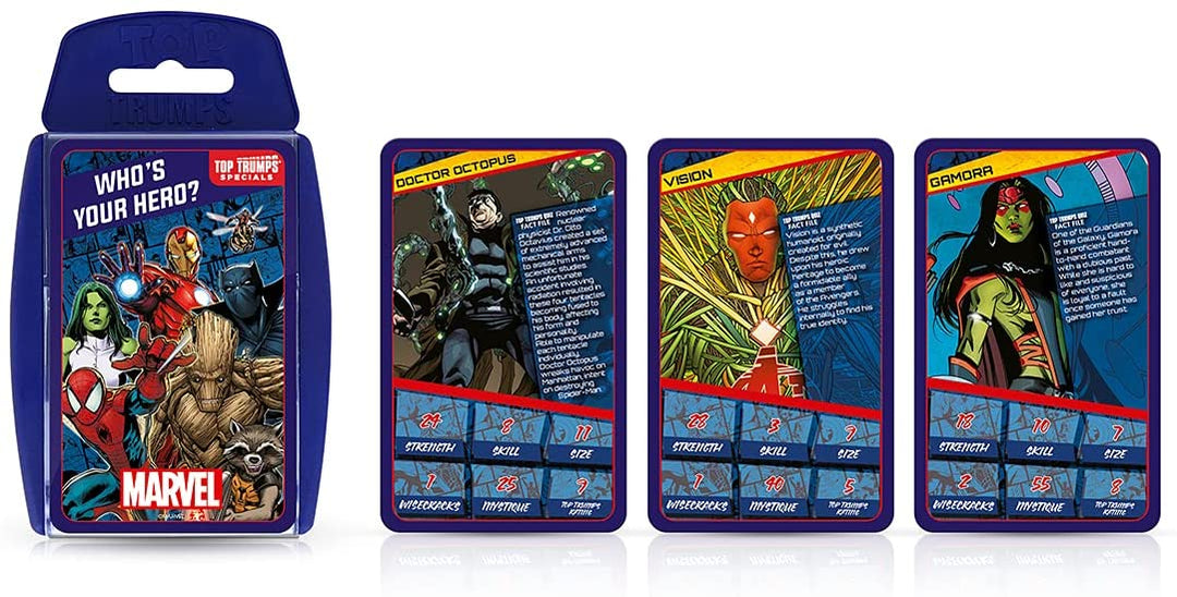 Marvel Universe Top Trumps Specials Card Game