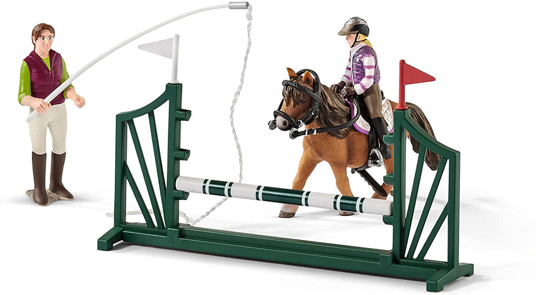 Schleich 42389 Manege met ruiters en paarden