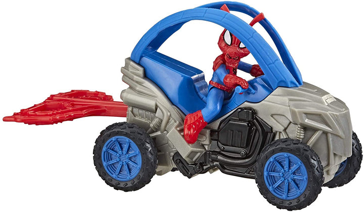 Marvel Spider-Man Rip N Go Spider-Ham Stunt Super Hero Action Figure e veicolo