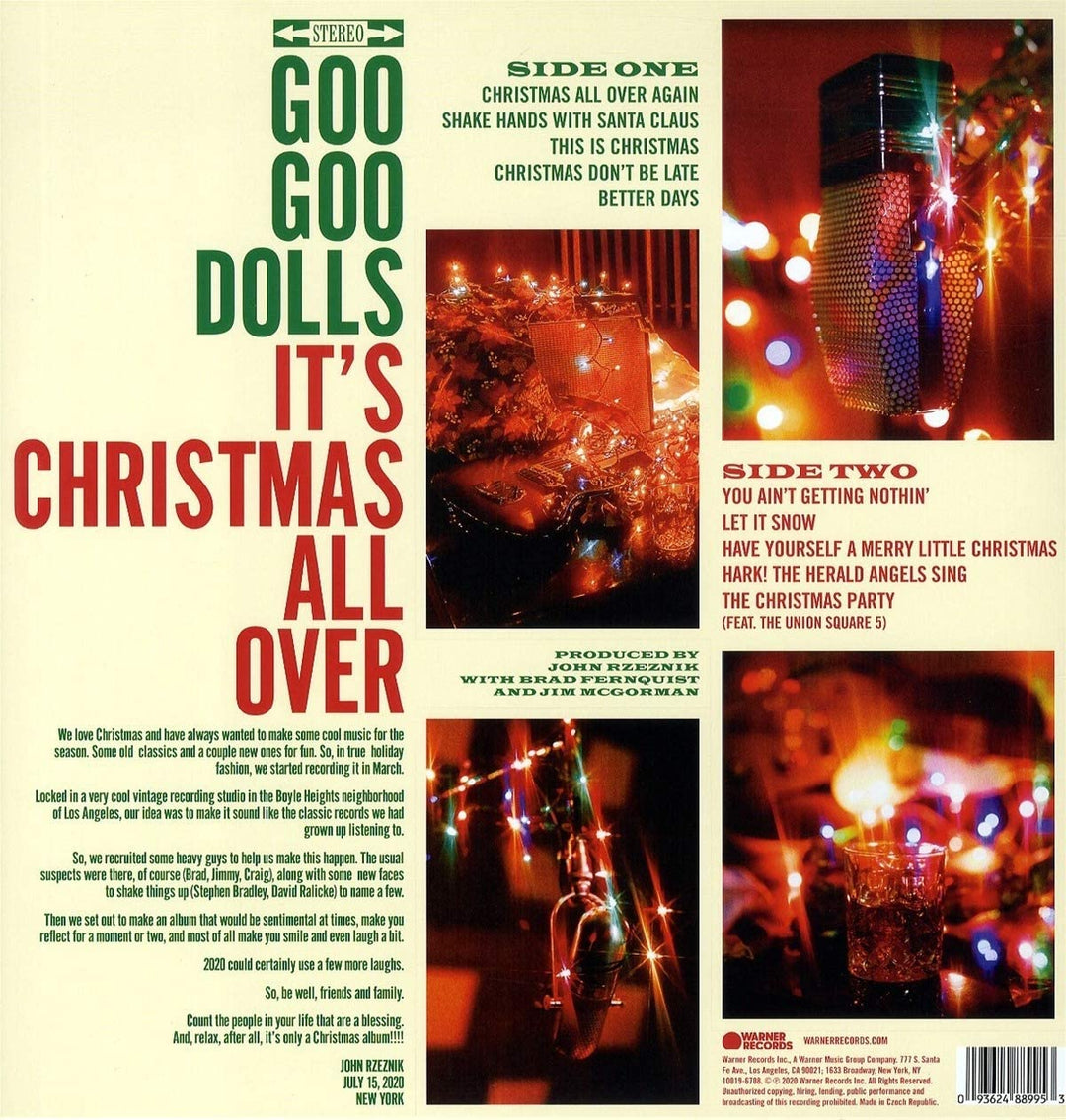 The Goo Goo Dolls - It's Christmas All Over [Vinyl]