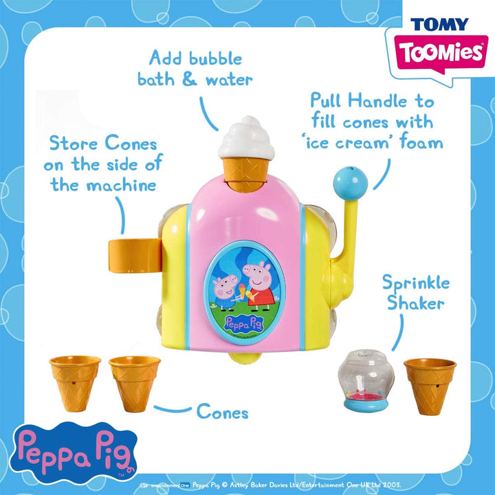 Toomies E73108 Pig Peppa Bubble Gelatiera