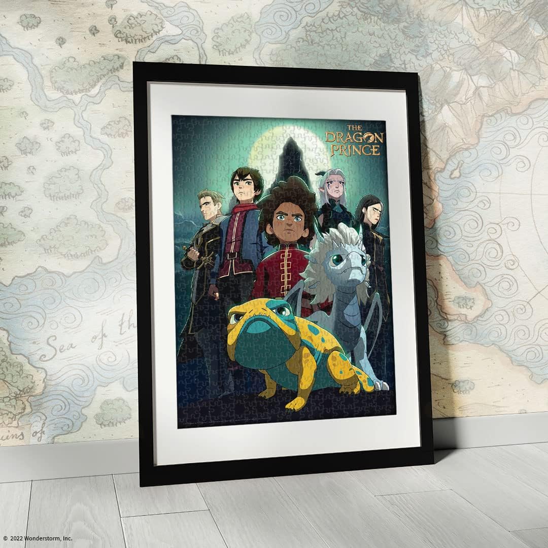 The Dragon Prince “Heroes at The Storm Spire'' 1000 Piece Jigsaw Puzzle