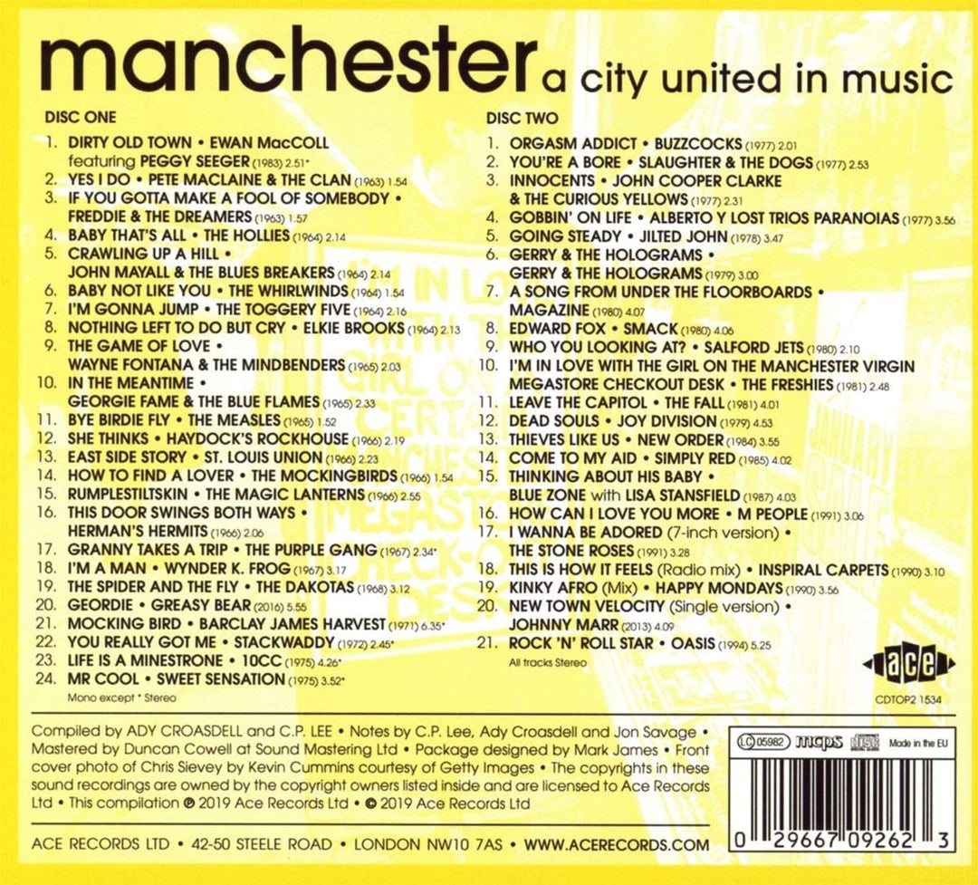 Manchester; A City United In Music [Audio CD]