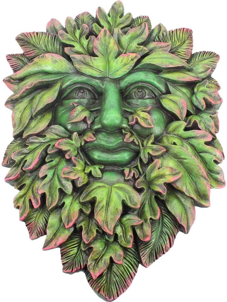 Nemesis Now D3561J7 Beltane's Bourgeon Wall Plaque 24cm Green