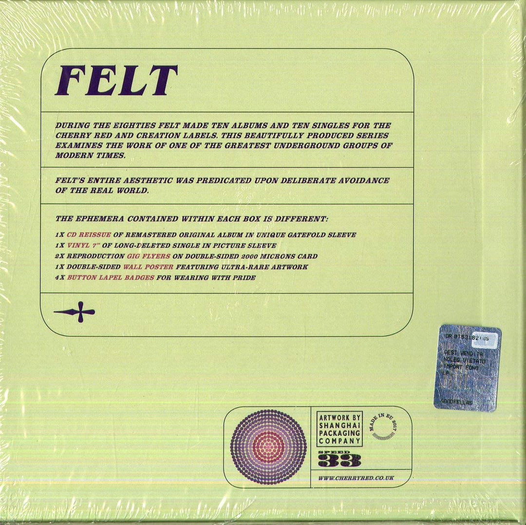 Felt - Train Above The City [Audio CD]