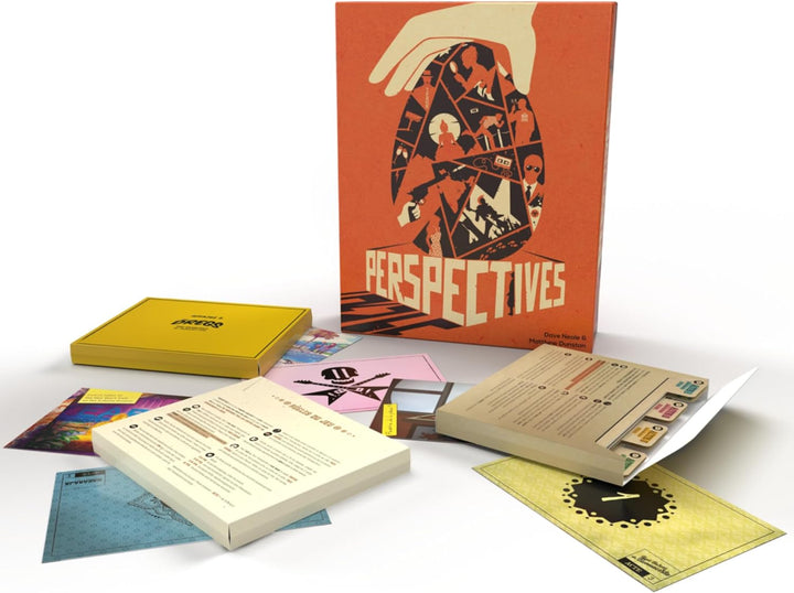 Perspectives (Orange Box) - Mystery Board Games, Cooperative Storytelling Game for Kids