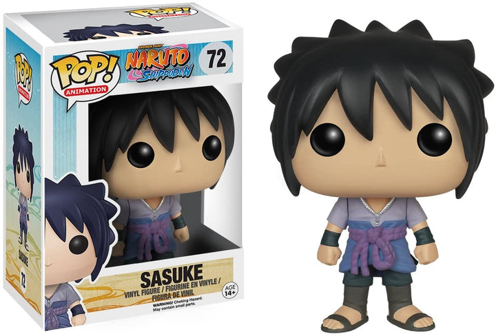 Snonen Jump Naruto Shippuden Sasuke Funko 06367 Pop! Vinyl #72