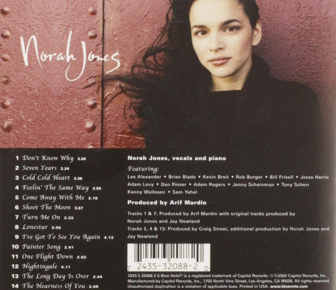 Norah Jones - Come Away With Me [Audio CD]