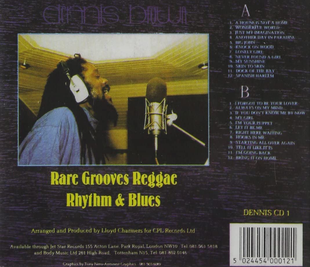 Dennis Brown – Rare Grooves Reggae Rhythm &amp; Blues [Audio CD]