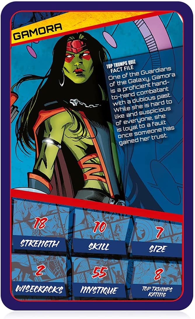 Marvel Universe Top Trumps Specials Card Game