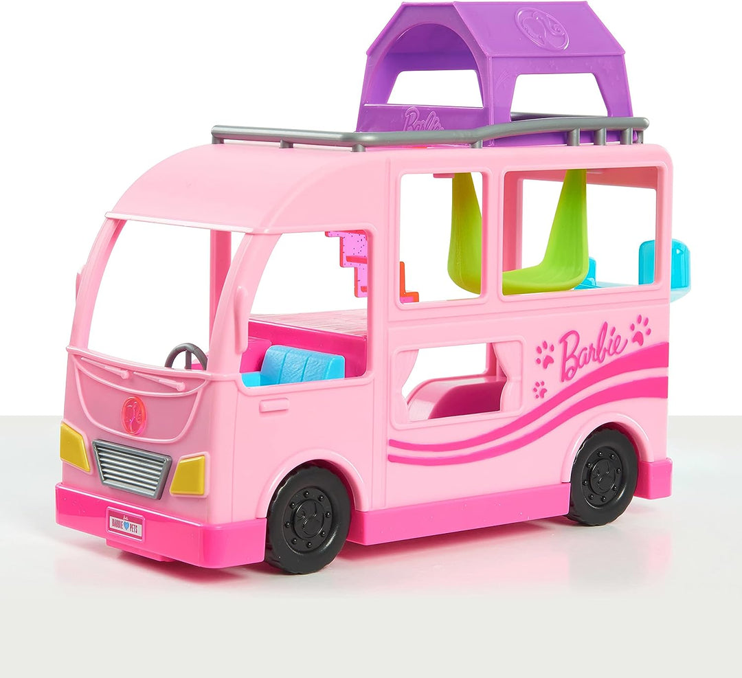 JP Barbie 63717 Barbie Camper Spielset, mehrfarbig
