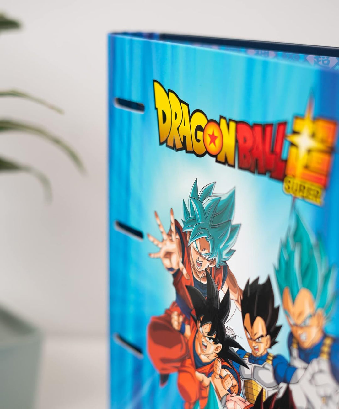 Grupo Erik Dragon Ball 4 Ring Binder - Premium A4 Folders Ring Binder - 10.6 x 12.6 Inch / 27 x 32 cm