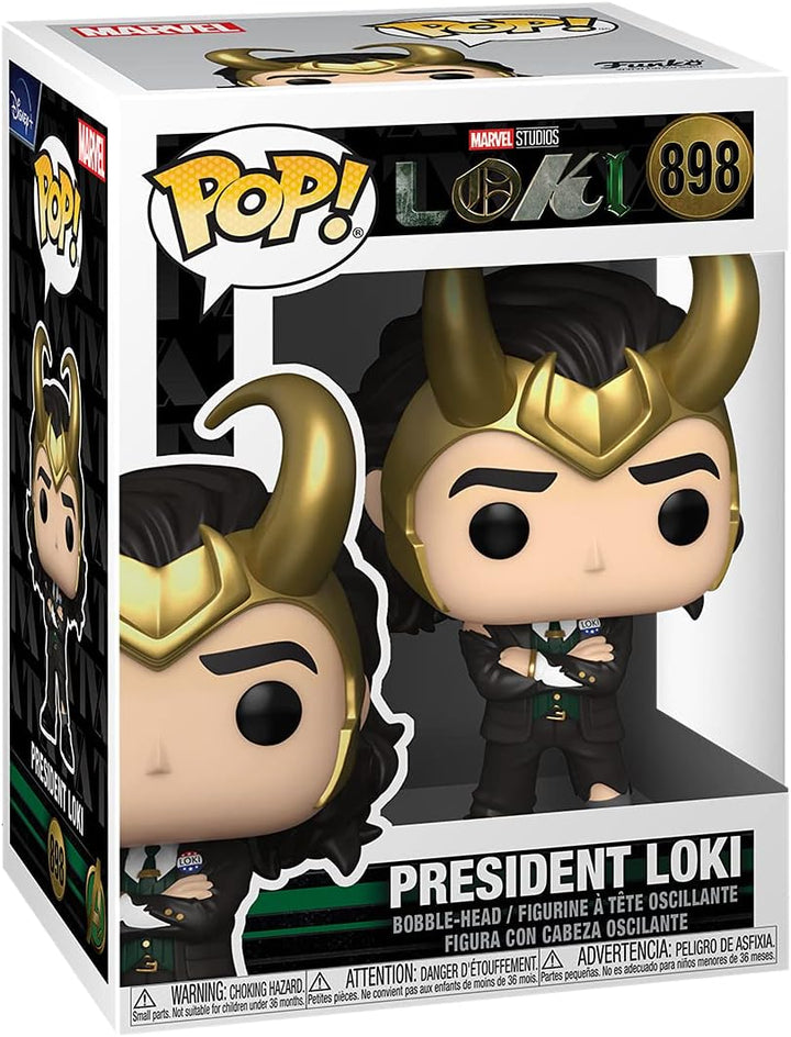 Funko 55743 POP Marvel - Loki - President Loki