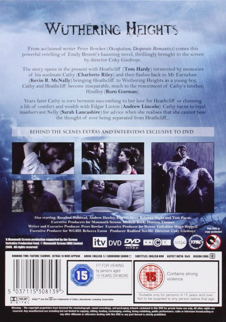 Wuthering Heights (2009) [DVD]