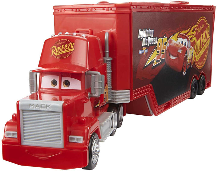 Disney Pixar Cars Transforming Mack - Transporter Truck Folds Out Into Tune-Up S