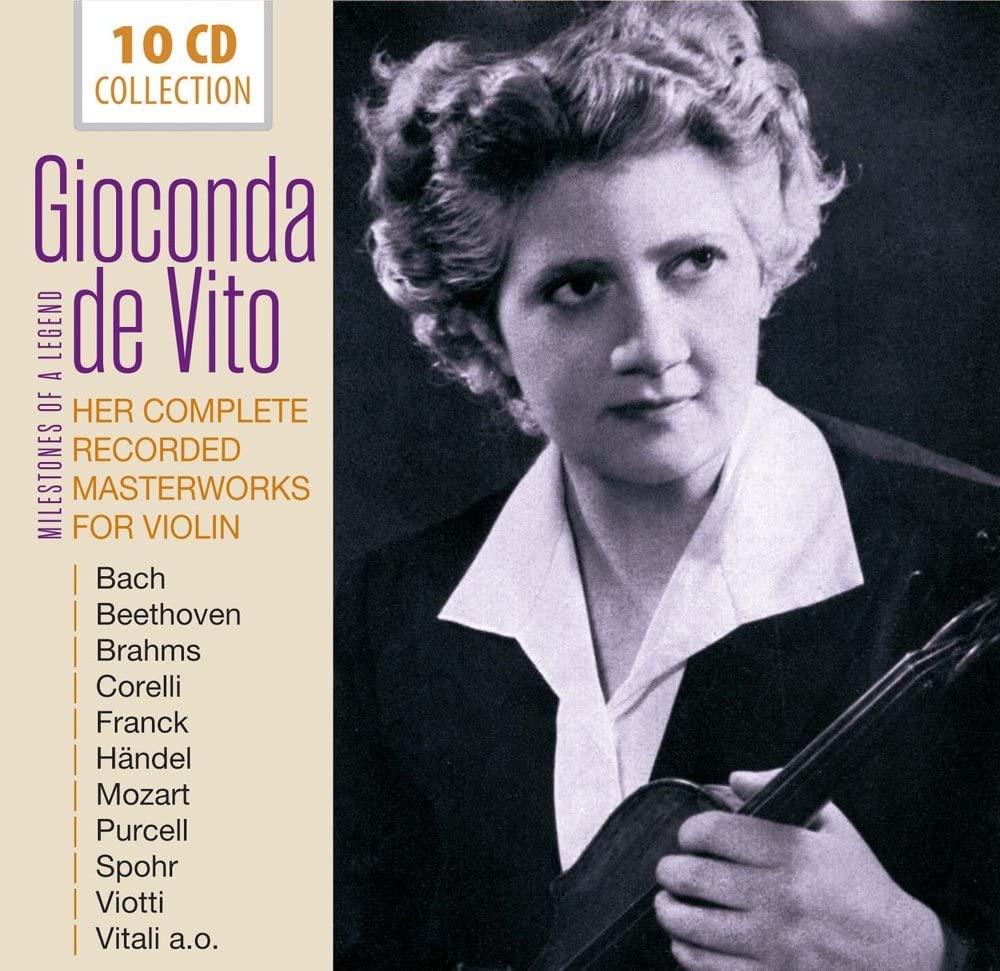 Gioconda De Vito - Her Complete Recorded Masterworks For Violin [Audio CD]