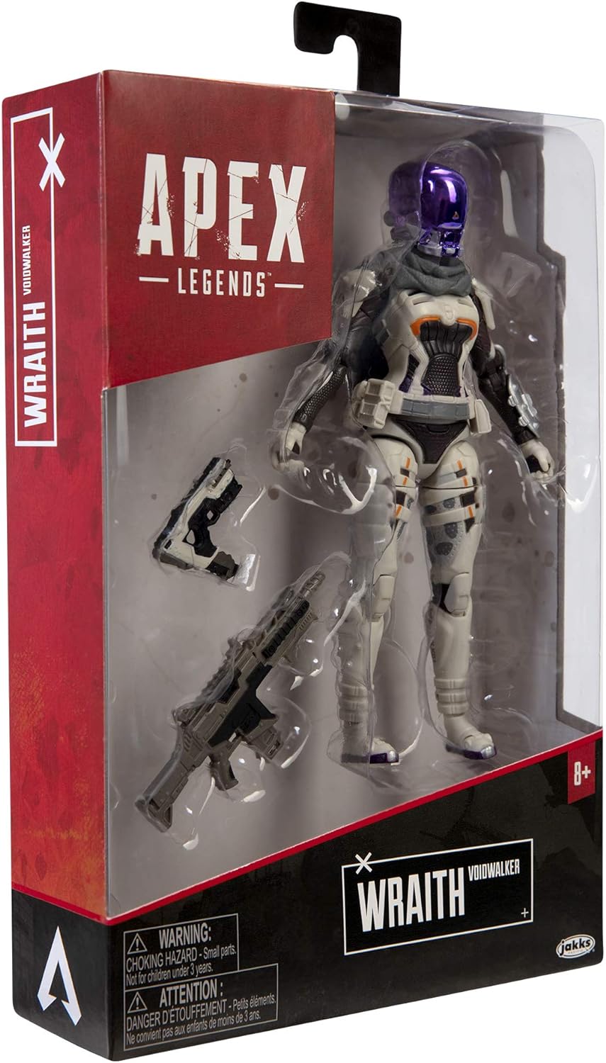 APEX Legends Voidwalker Wraith Action Figure, 6” / 15cm Tall Action Figure