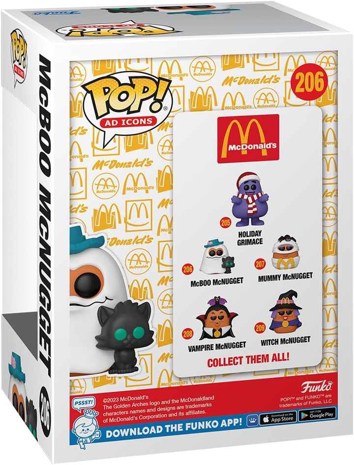 Ad Icons: McDonalds - Nugget - NB - Ghost Funko 74066 Pop! Vinyl #206