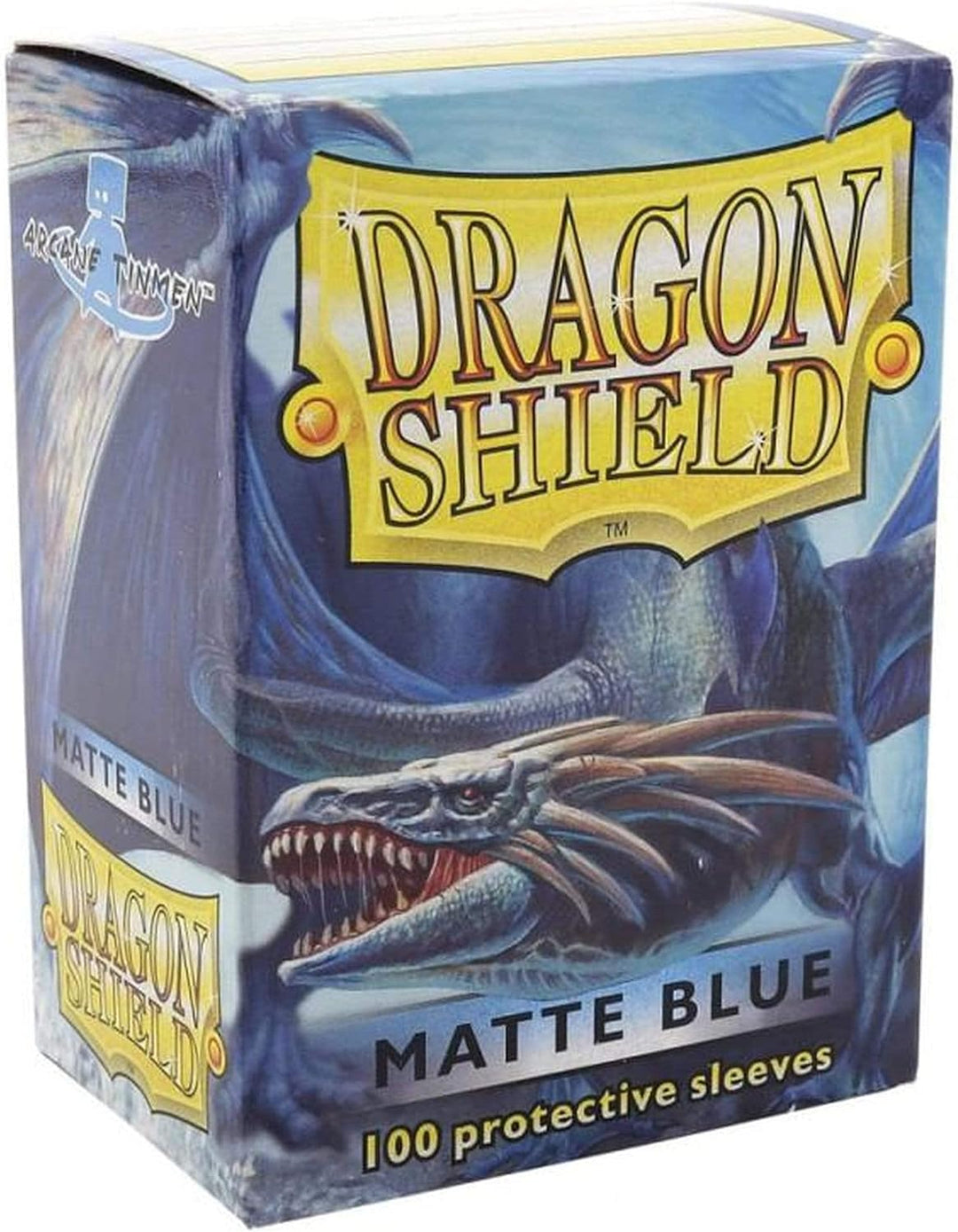 Dragon Shield ART11003 Matte Standard Size Sleeves 100pk-Blue