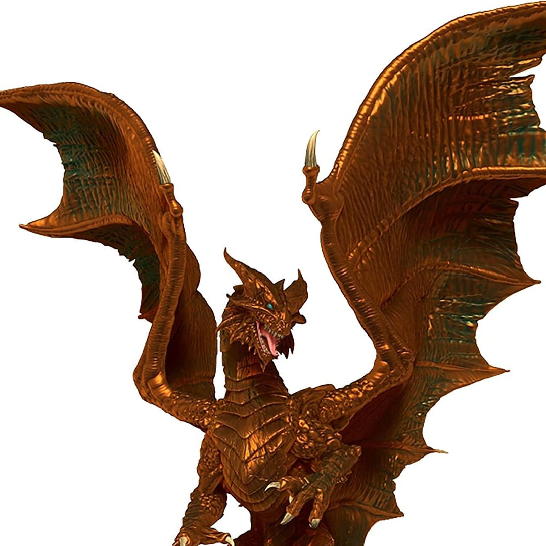 D&D Icons of The Realms: Adult Copper Dragon - Pre-Painted RPG Figure, Highly Detailed Miniature