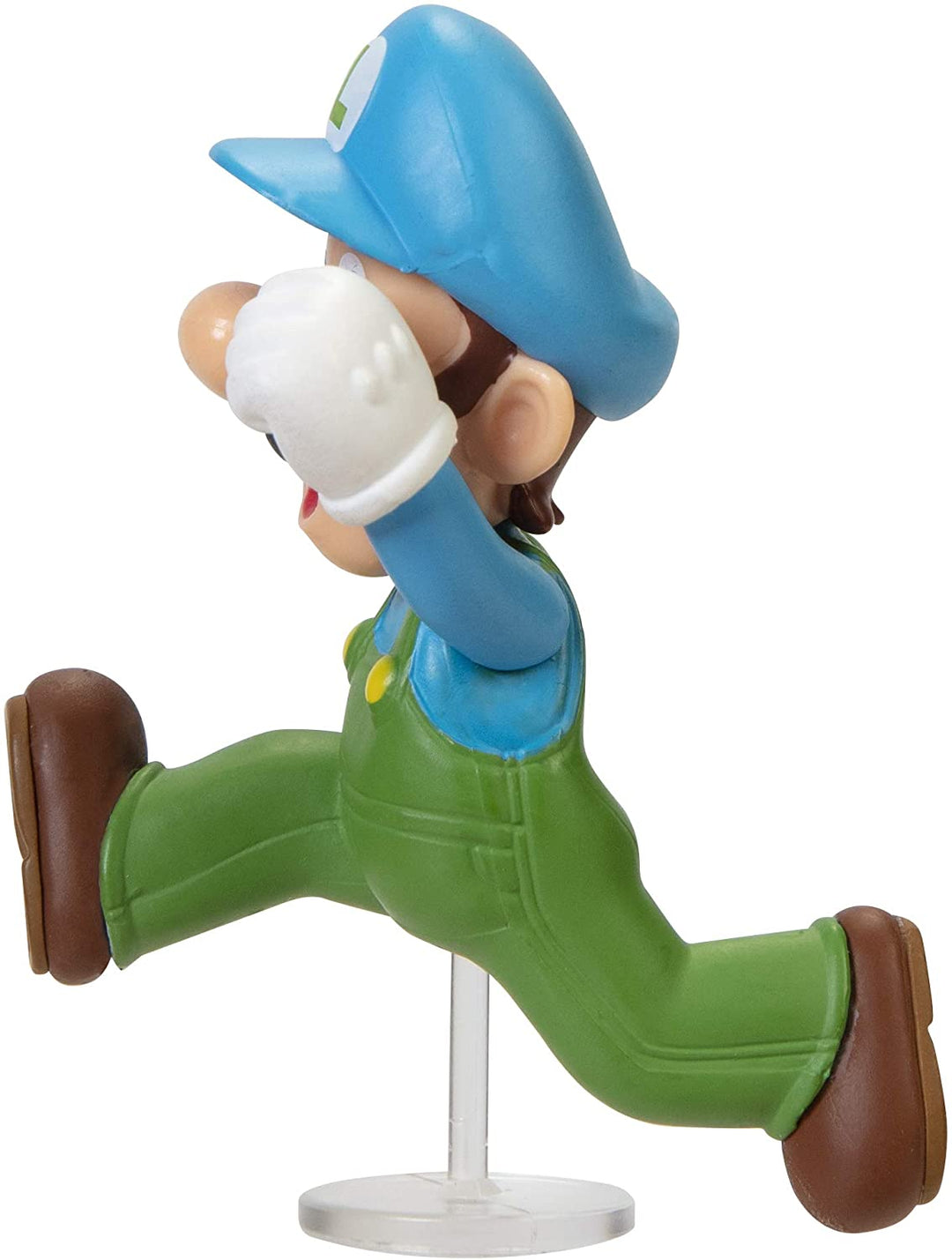 SUPER MARIO Action Figure 2.5 Inch Ice Running Luigi Collectible Toy