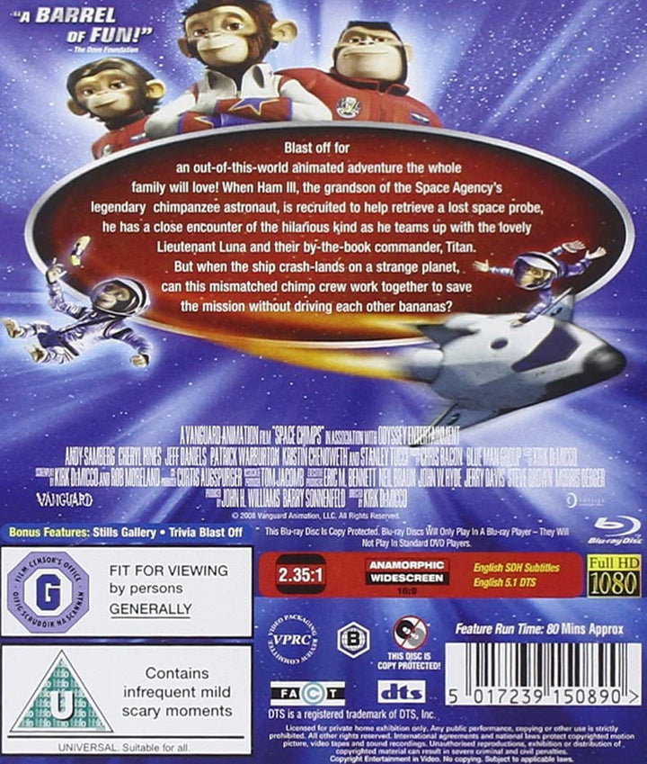 Space Chimps [Blu-ray]