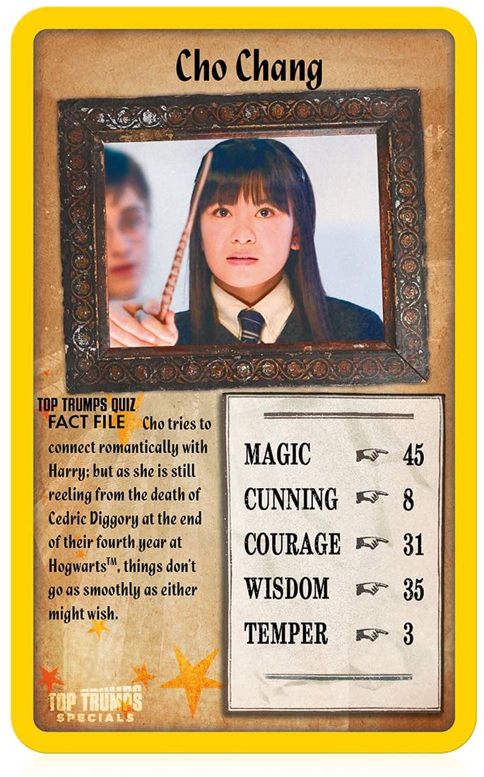 Harry Potter and the Order of the Phoenix Top Trumps Specials Card Game