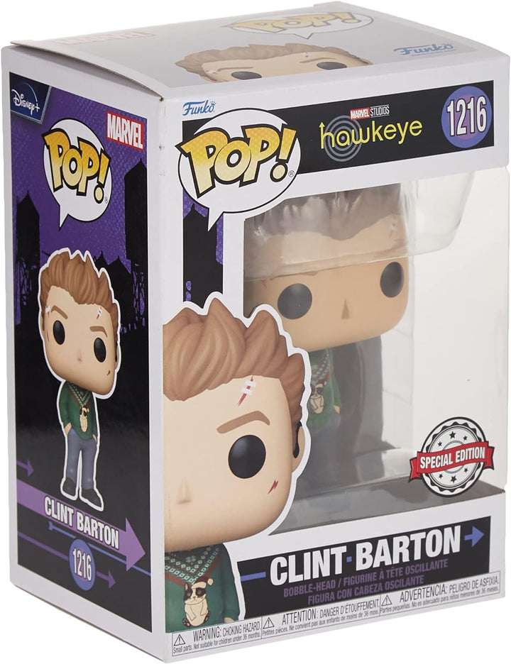 Funko POP! #1216 Hawkeye - Clint Barton Christmas Sweater Pop! Vinyl - Target Exclusive